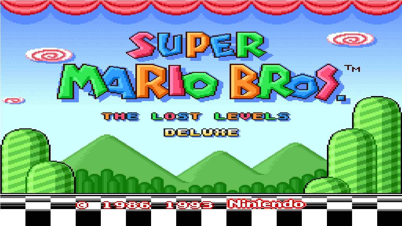 Super Mario Bros The Lost Levels Deluxe