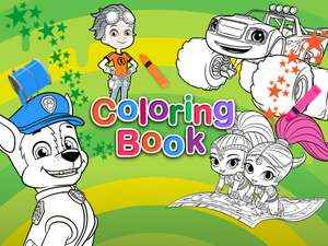 Download Jogo Nick Jr Coloring Book Online - Jogos Online Wx
