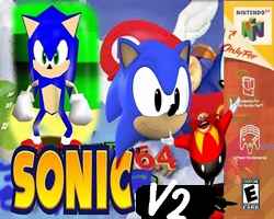 Jogue Mario 64 Sonic Edition Plus V2.2.2, um jogo de Sonic