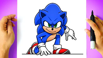 Jogue Sonic the Hedgehog 2 Movie para COlorir » JogosOnlineWx️