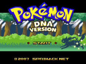 Pokemon DNA GBA ROM Hack