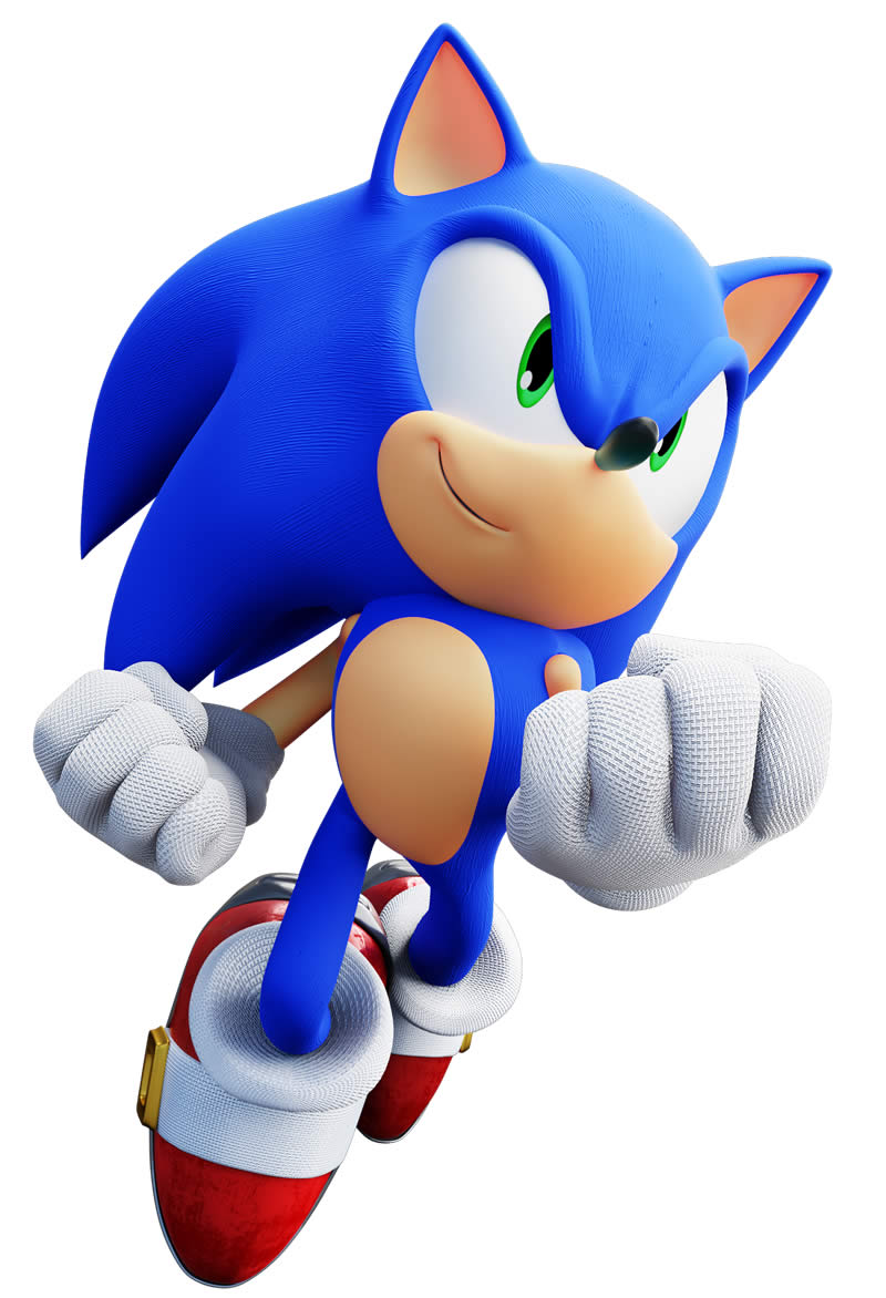 molde colorido do sonic 5