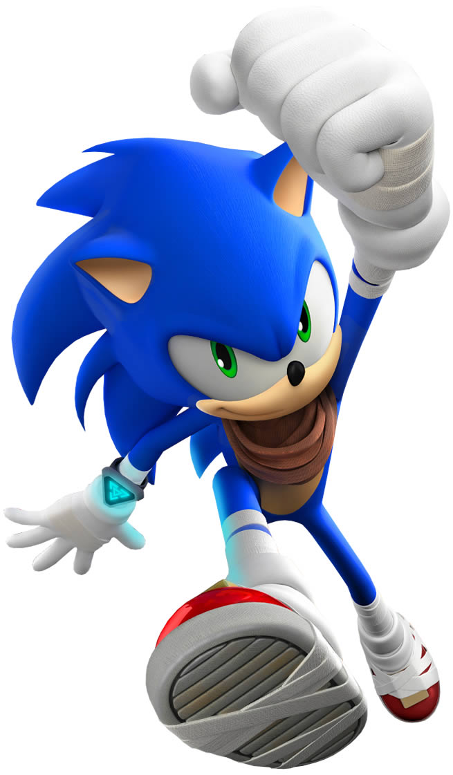 molde colorido do sonic 6