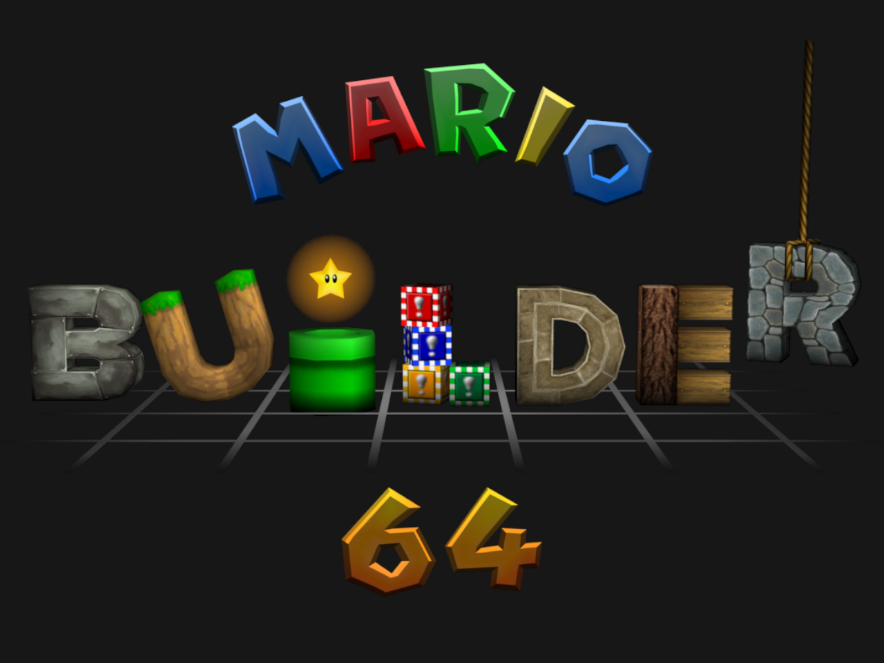 Mario Builder 64 ROM HACK – MARIO MAKER