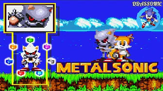 Chrome Metal Sonic 3 And Knuckles