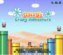 Daisy’s Crazy Adventure – Hack of Super Mario World [SNES]