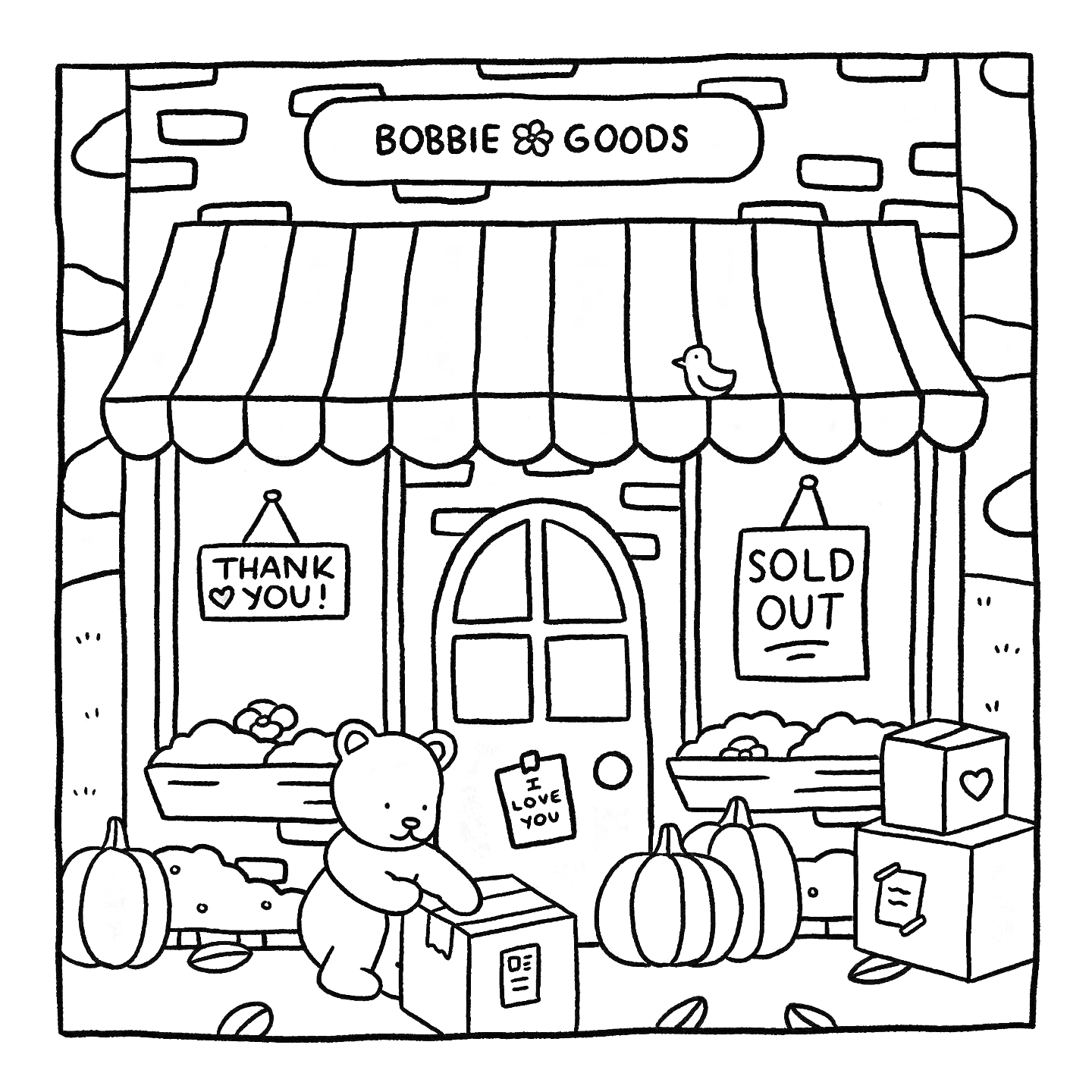 Bobbie Goods para Colorir #13