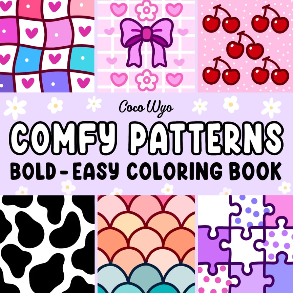 Comfy Patterns para Colorir