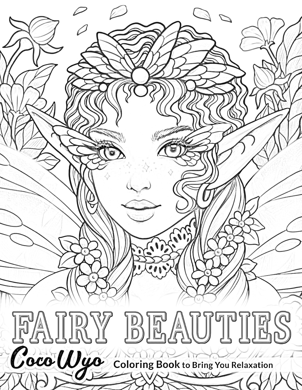 Fairy Beauties para Colorir – Coco Wyo