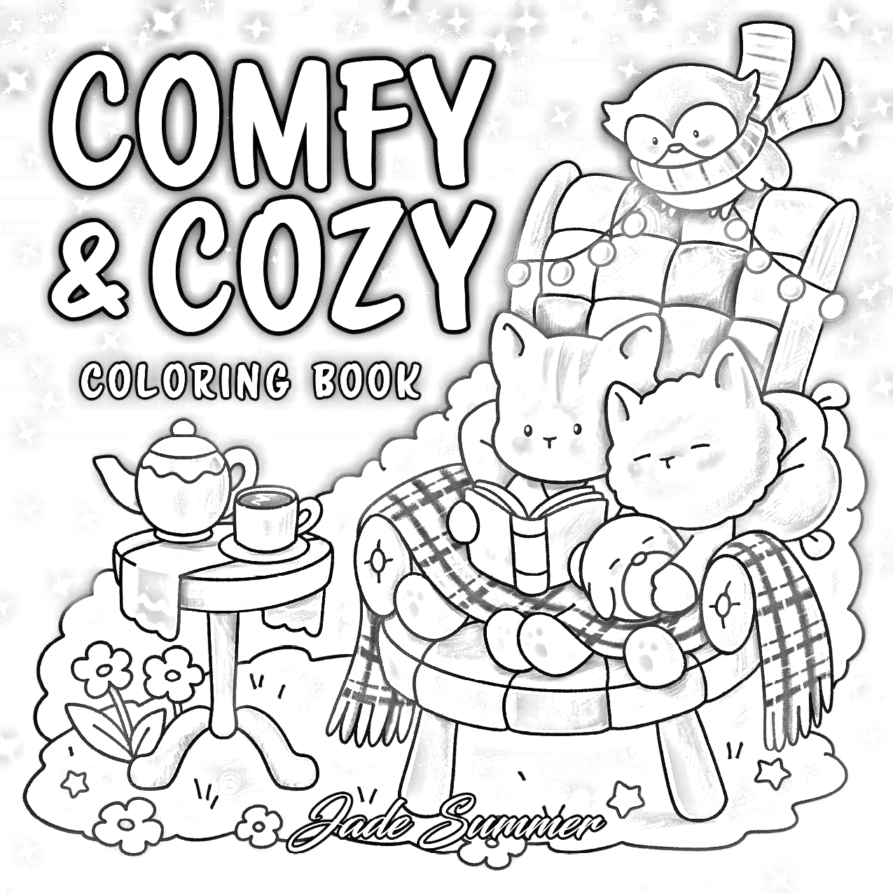 Comfy & Cozy para Colorir