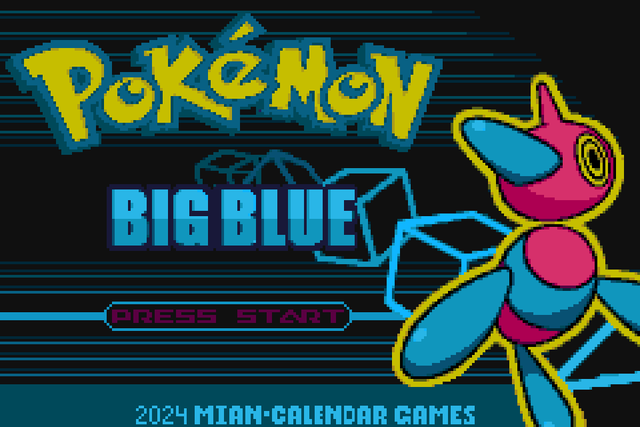 Pokemon Big Blue GBA ROM Hack