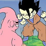 FNF x DBZ Tenkaichi – Gohan VS Majin Buu