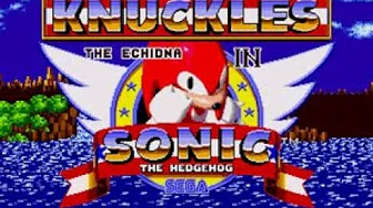 A Hack Rom do Knucles em Sonic 1!