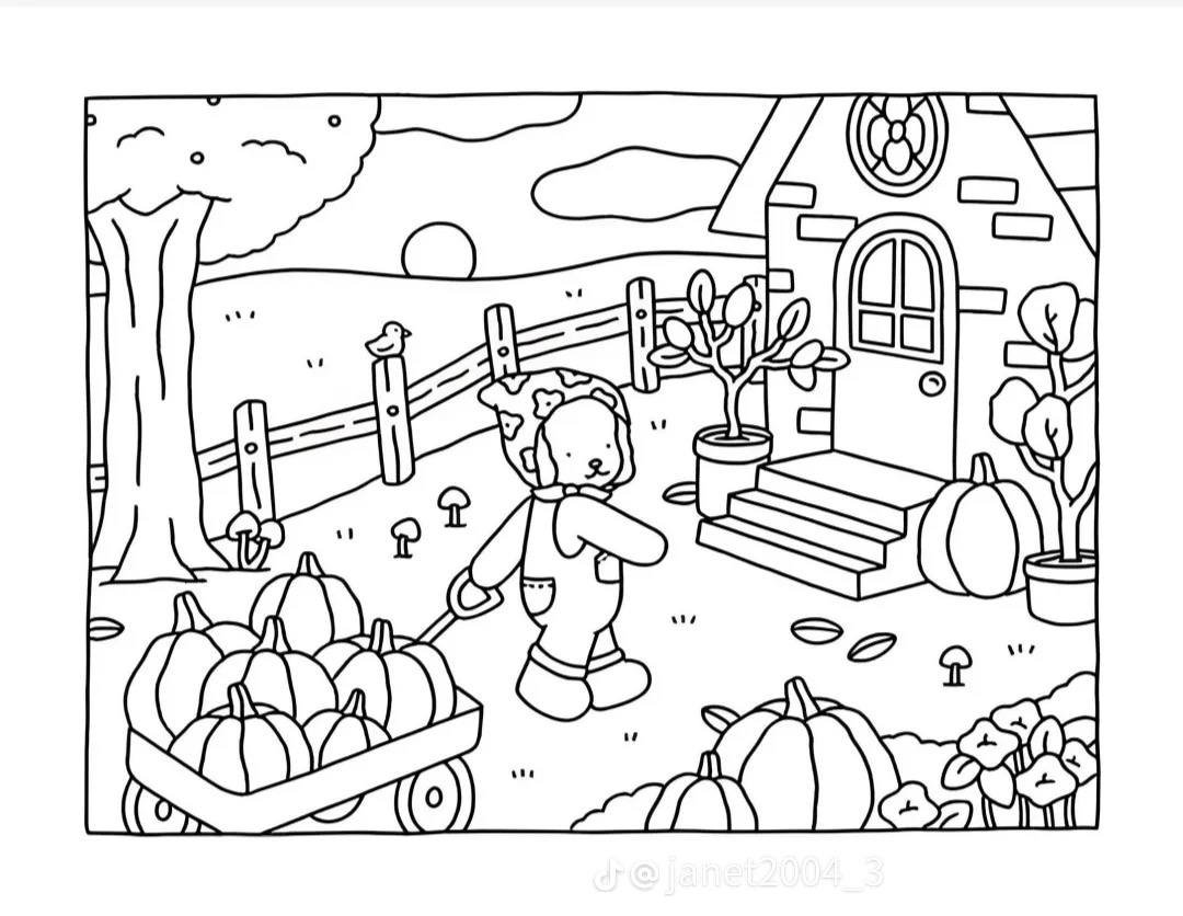 #halloween #bobbiegoods para Colorir #2