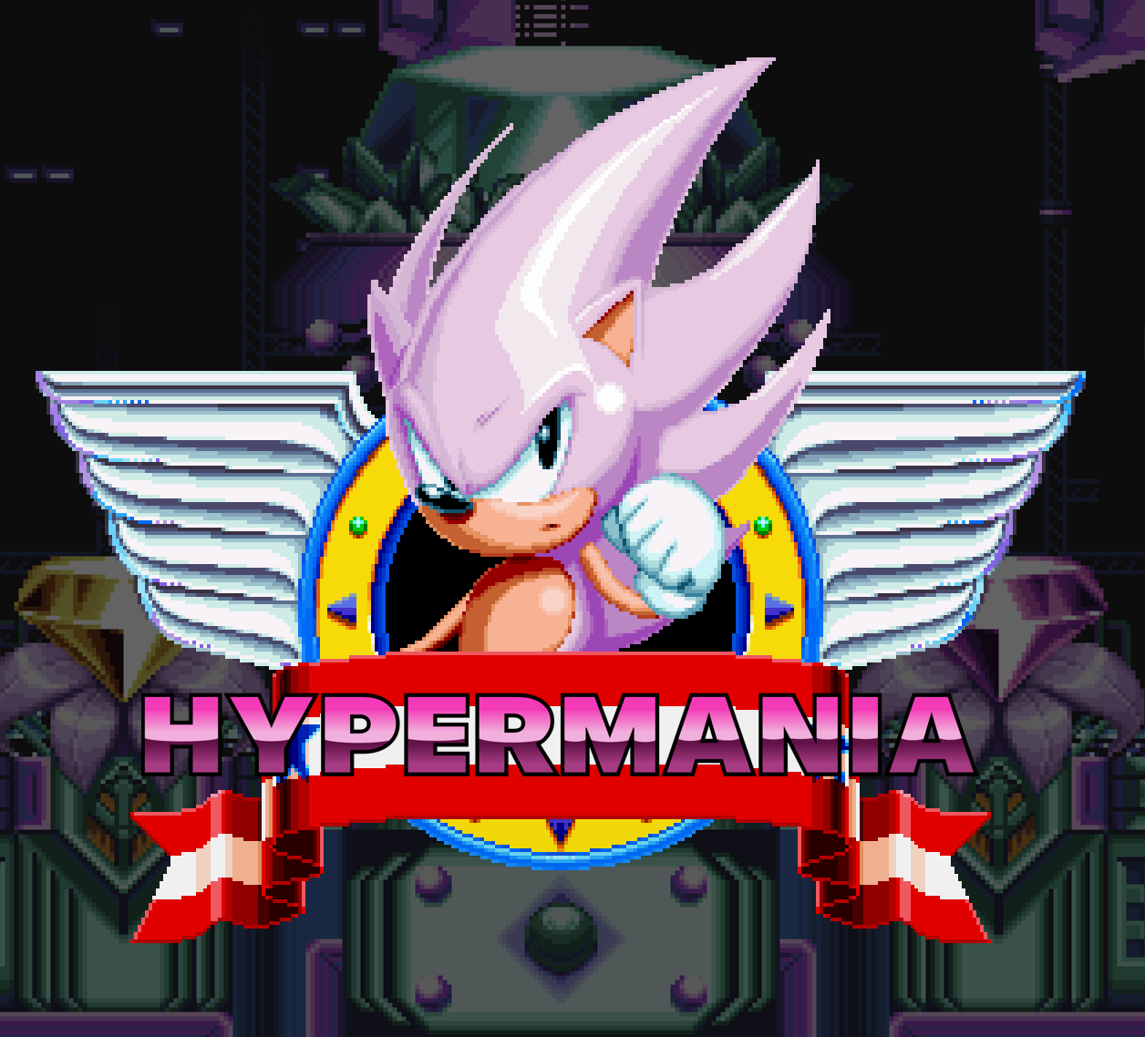 Hyper Sonic in Sonic Mania