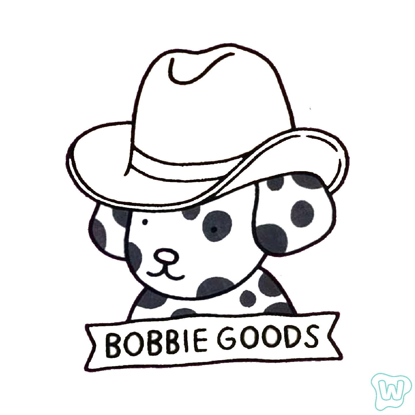 Bobbie Goods Personagem com chapéu para Colorir