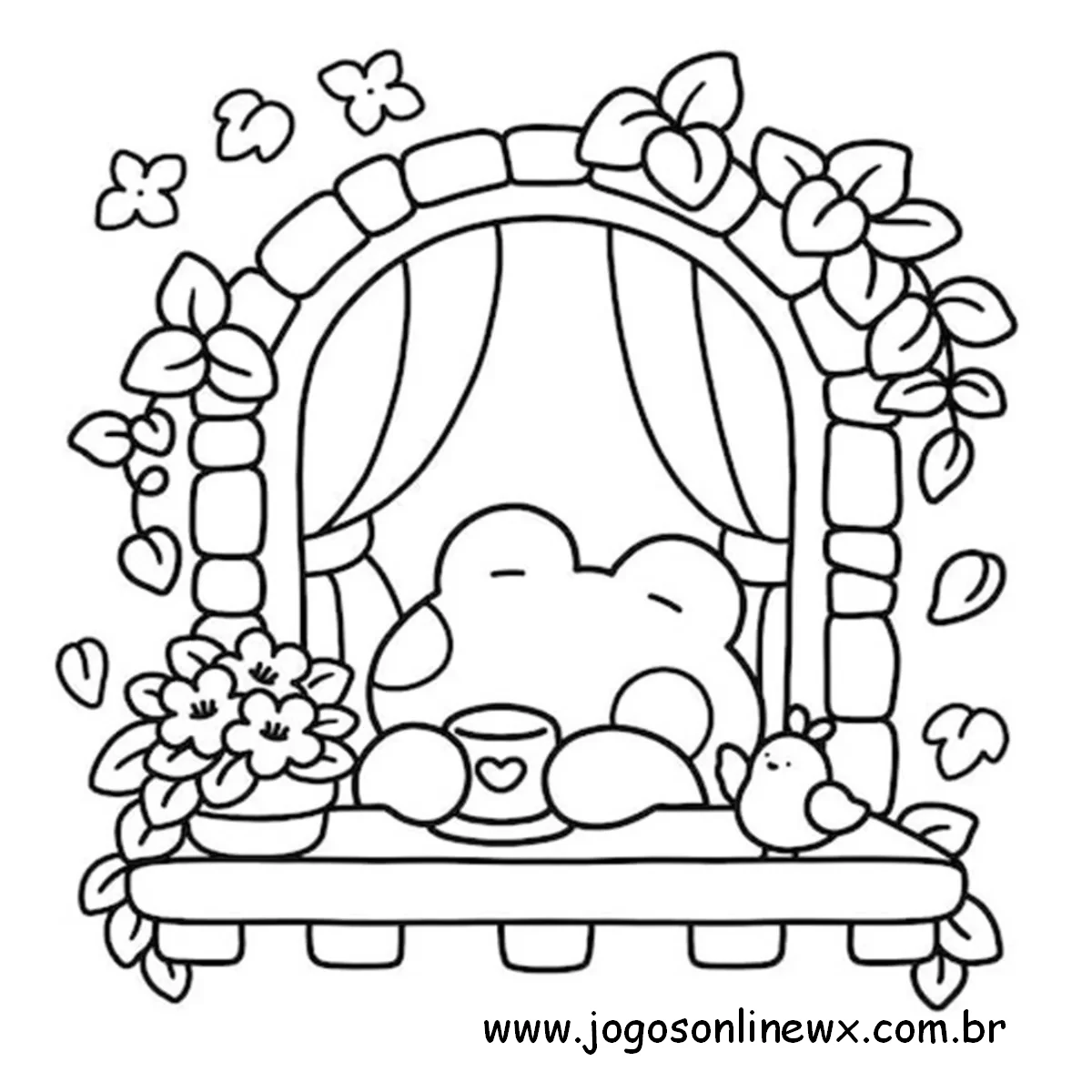 Coloriage Comfy Days 13