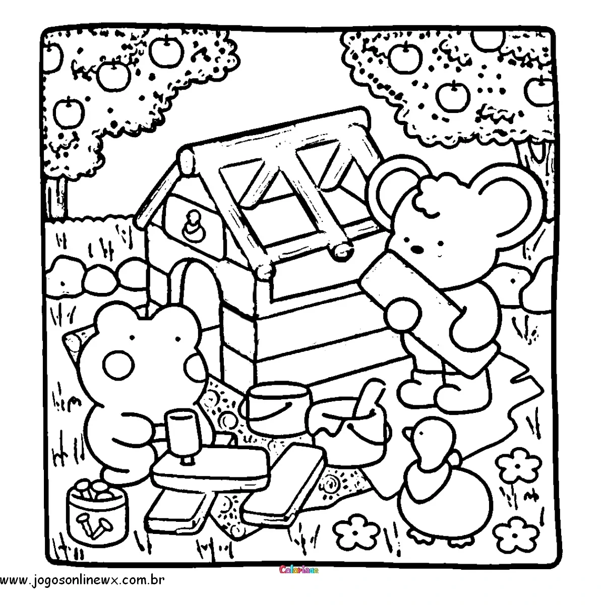 Coloriage Comfy Days 20