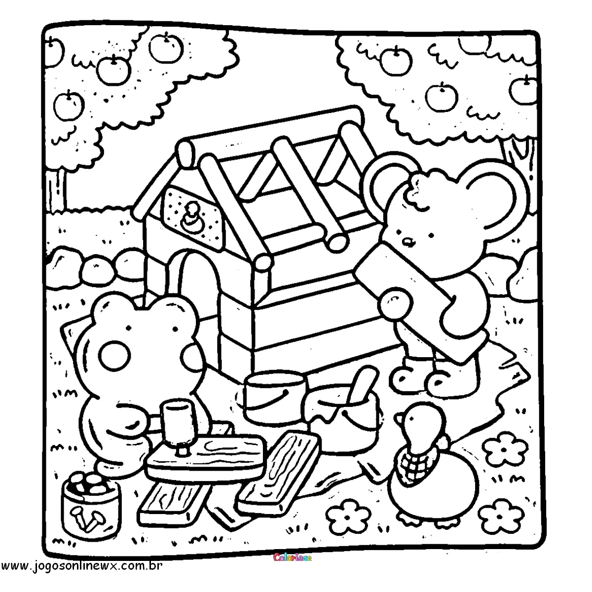 Coloriage Comfy Days 22