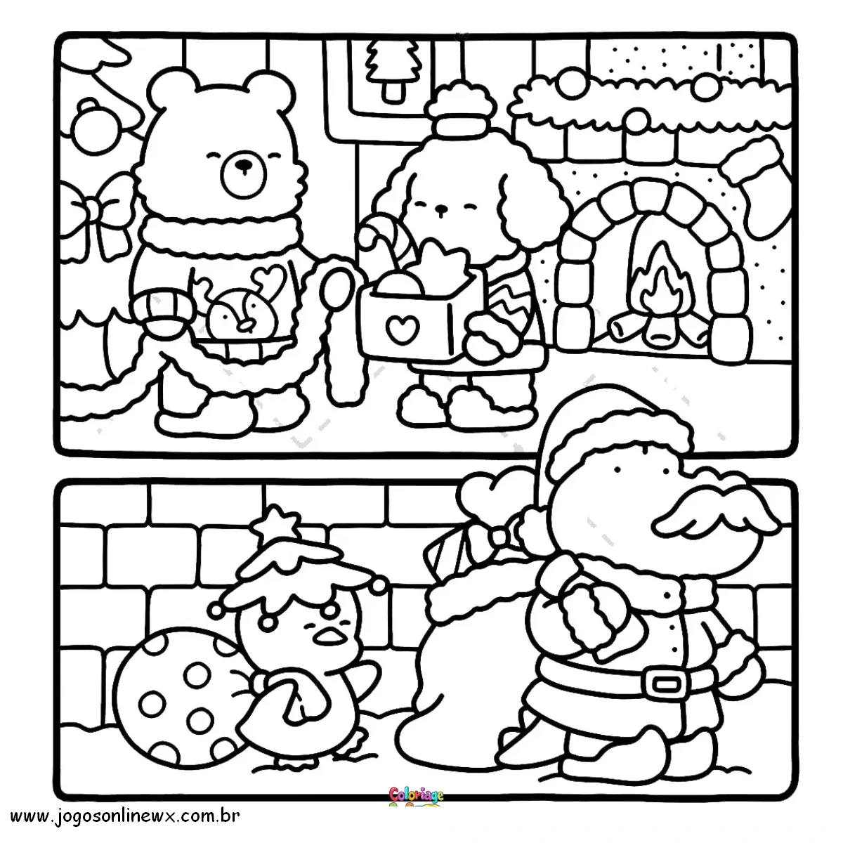 Coloriage Comfy Days 5