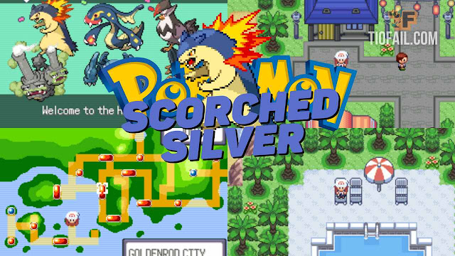 Pokémon Scorched Silver: Uma Jornada Ardente em Johto