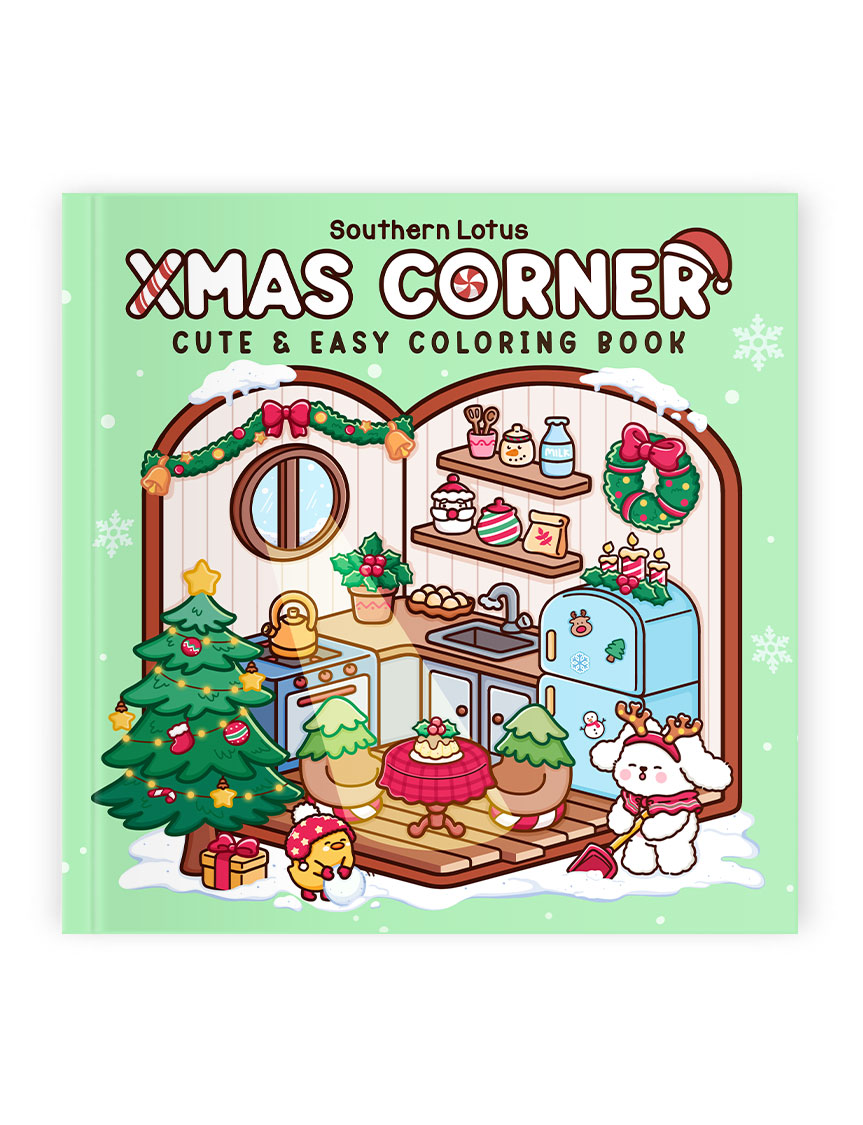 Xmas Corner Coloring Book