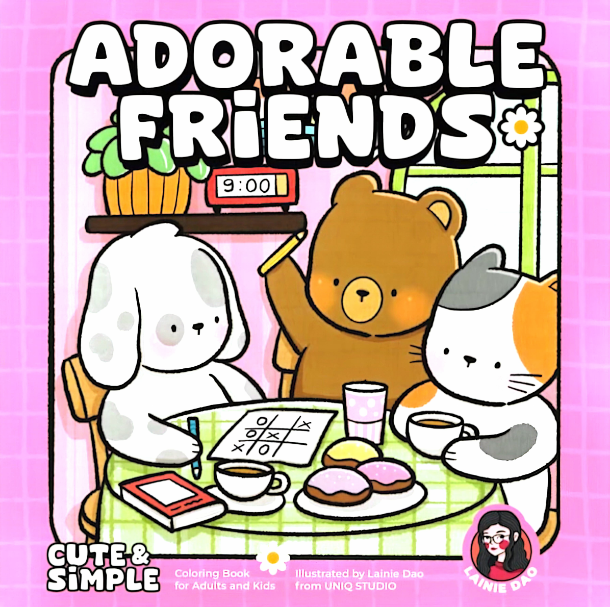 Adororable Friends Coloring Book Free