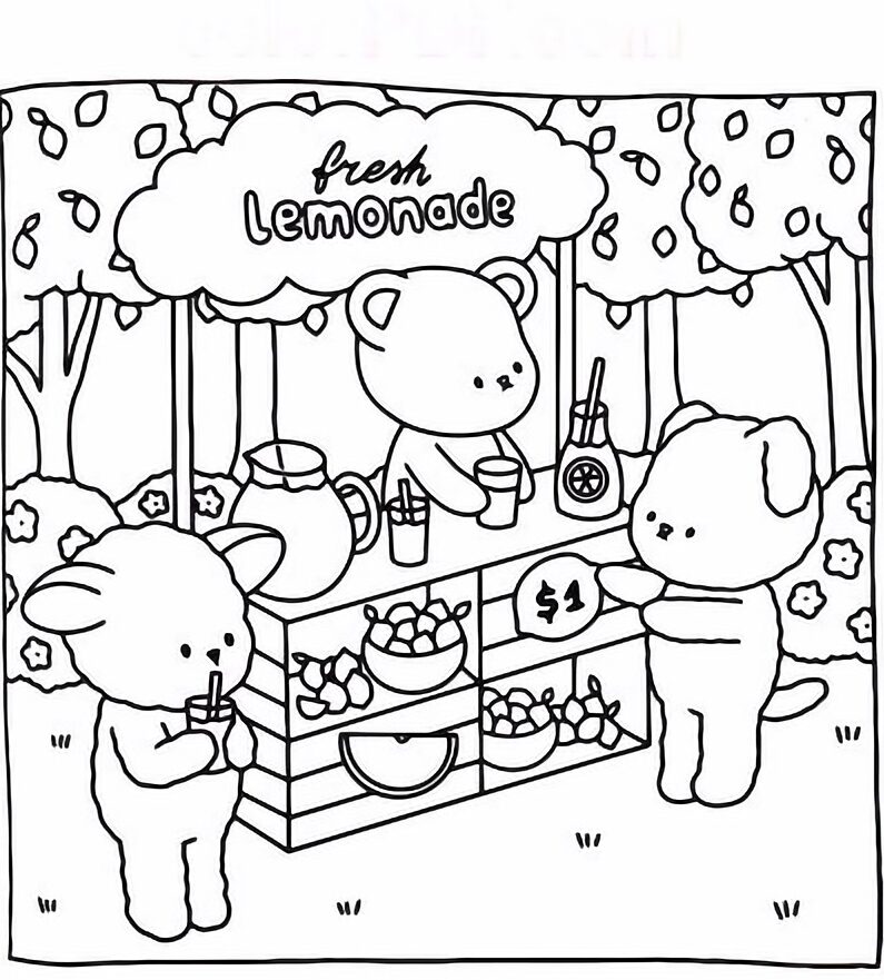 Hygge Vibes Coloring Pages for Kids and Adults