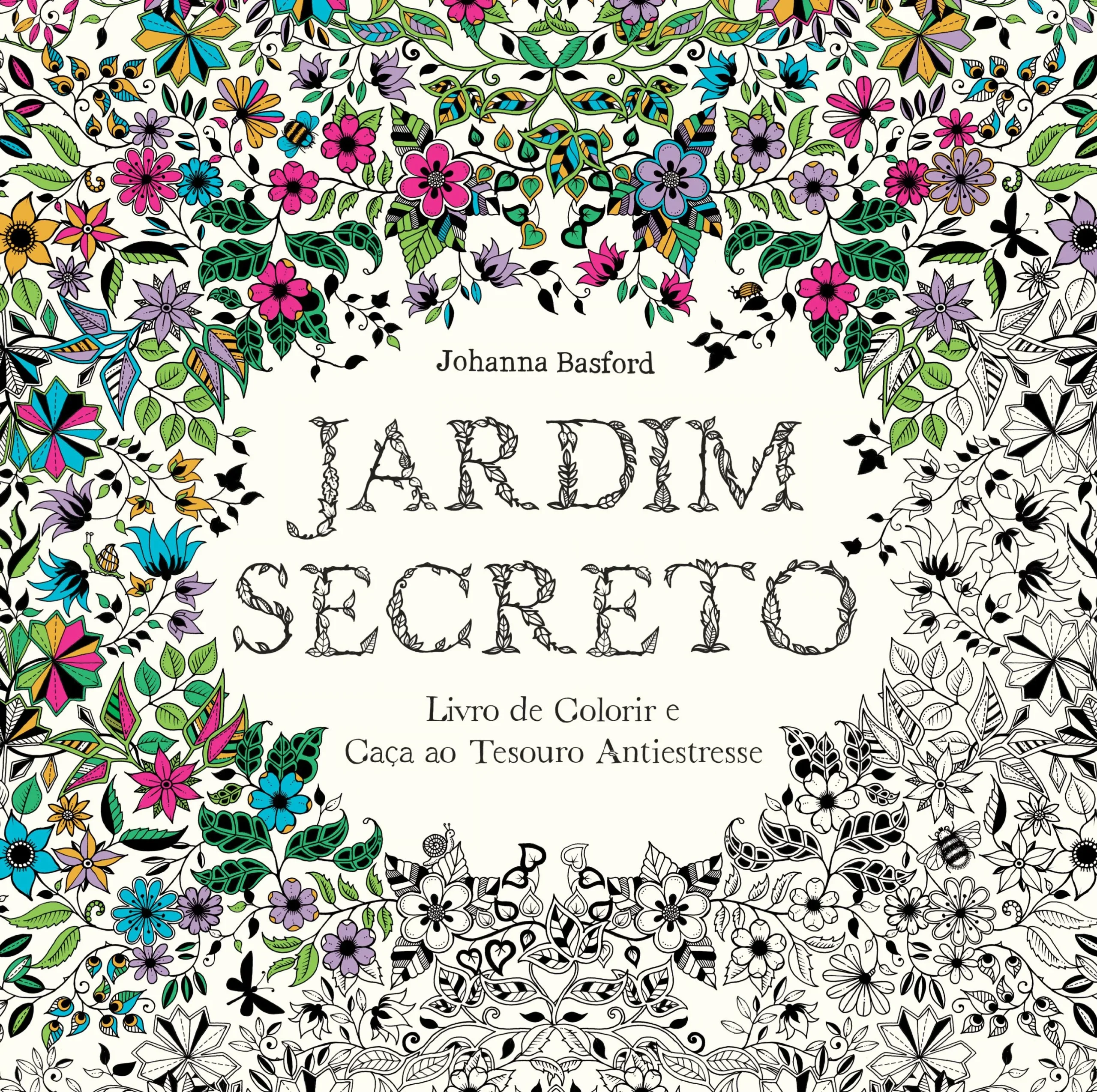 Jardim Secreto – Livro De Colorir