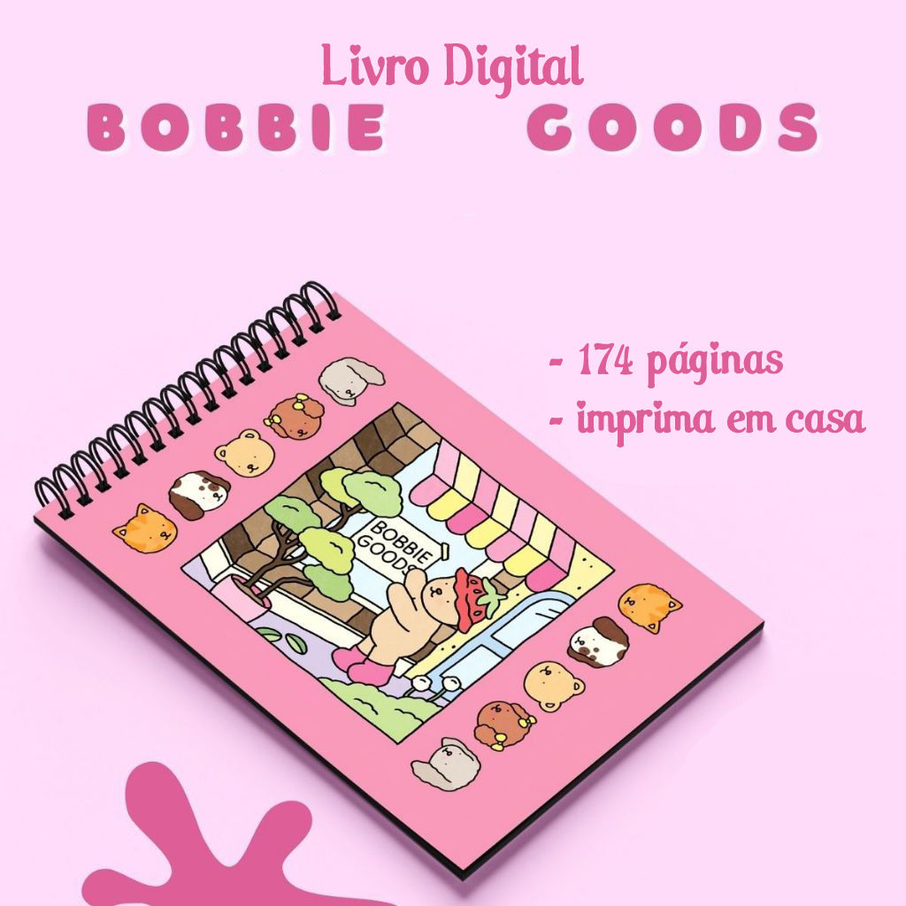 Baixe o seu livro bobbie goods lindao, pronto para imprimir em A4.