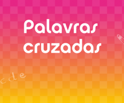 Coquetel – Palavras Cruzadas Online