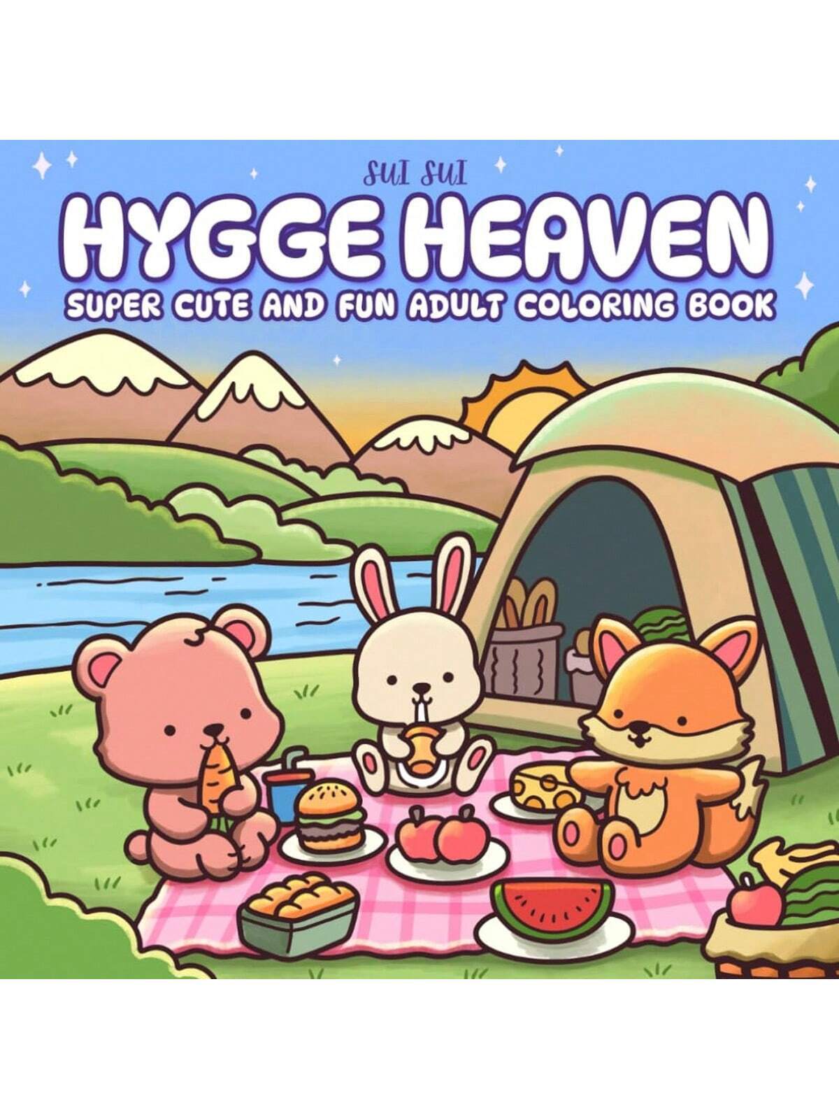 Hygge Heaven – Livro de Colorir Super Fofo e Divertido para Adultos