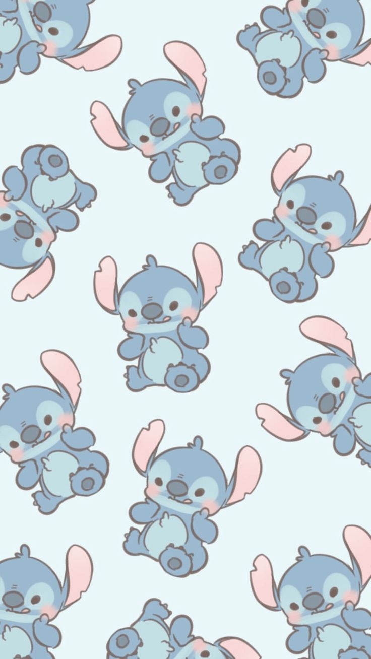 Cute Pictures Of Stitch Wallpaper Aesthetic