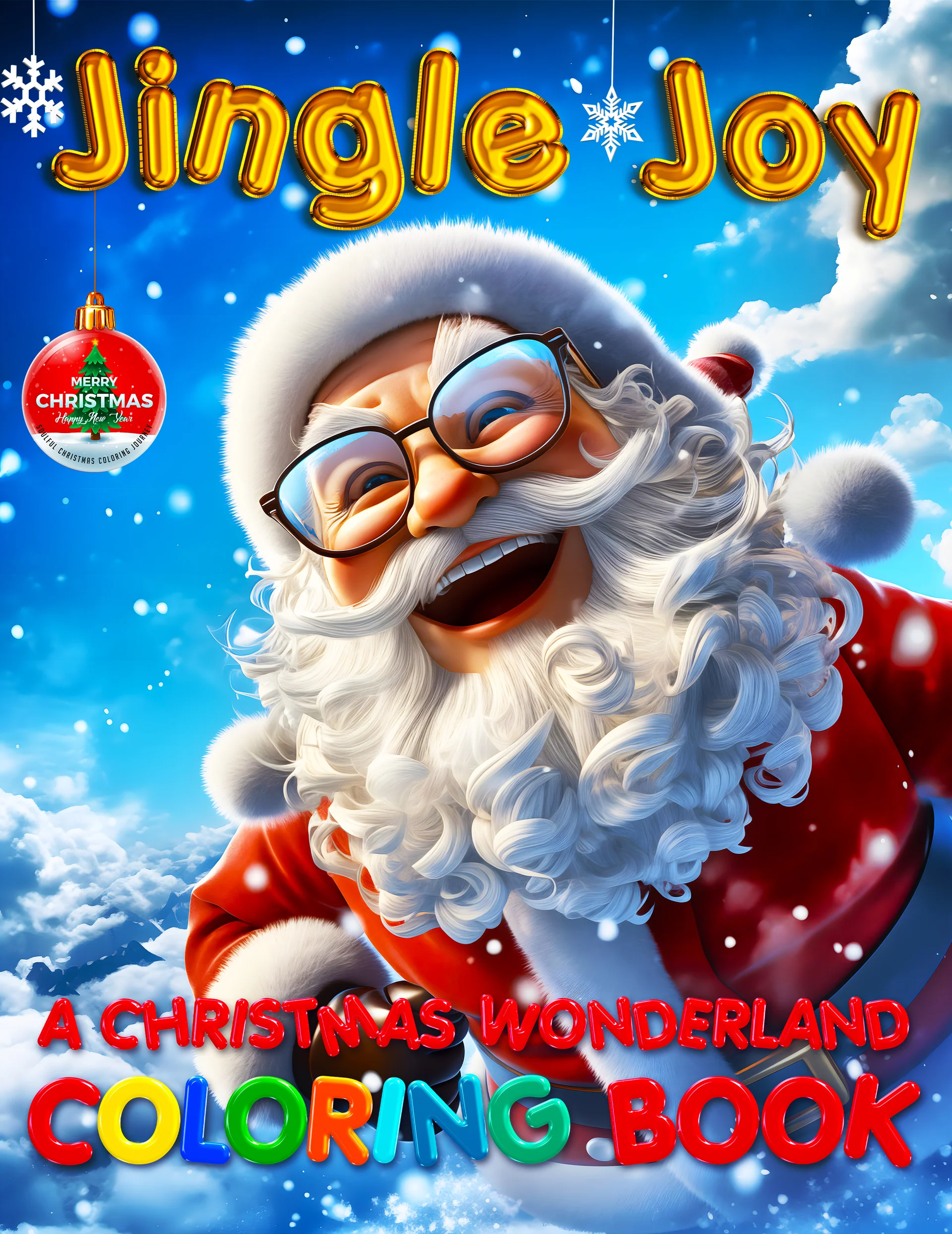 Jinglejoyachristmaswonderlandcoloringbookforkidsback