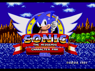 Sonic 1 Character Pak (Genesis) Romhack