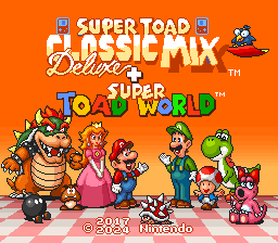 Super Toad Classic Mix Deluxe (SNES) Romhack