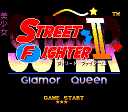 Bishoujo Super Street Fighter II: Glamor Queen (Genesis)