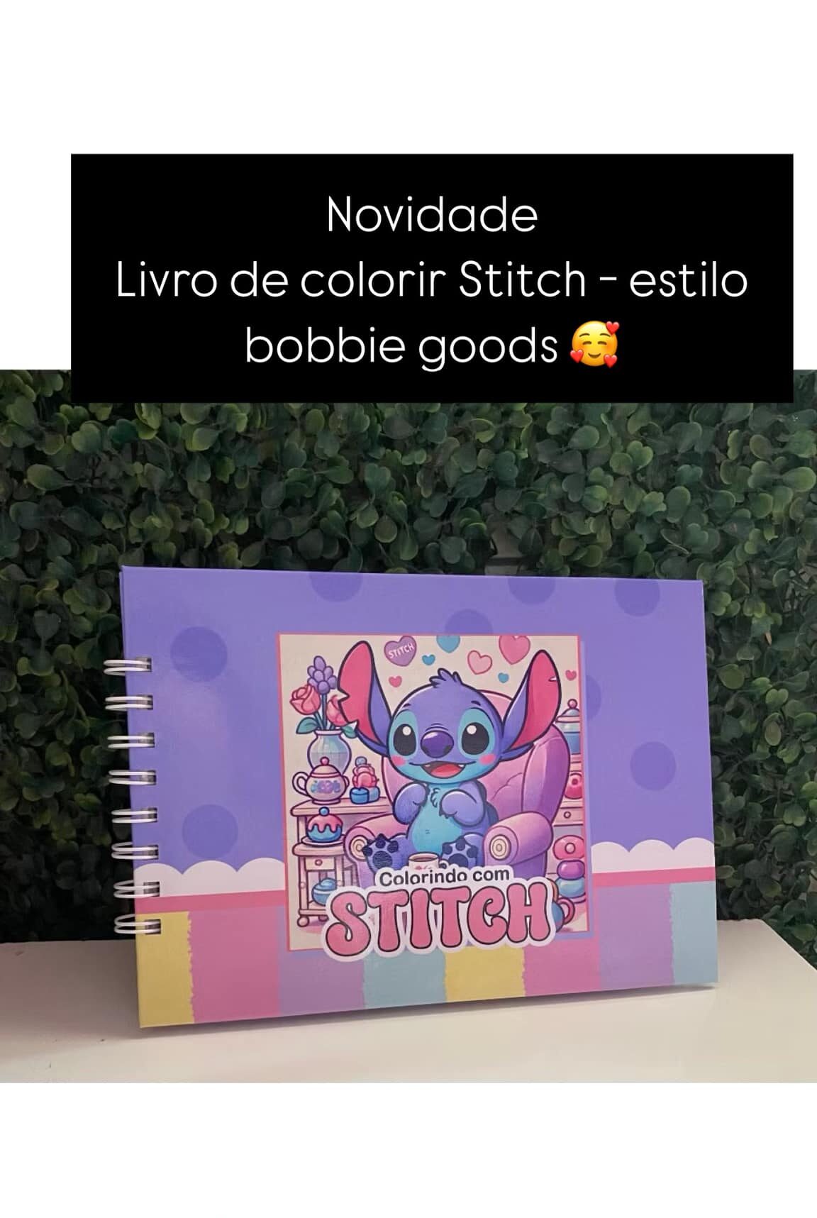 Livro de colorir stitch – estilo bobbie goods GRATIS