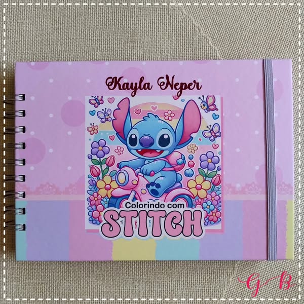 Os Livros de Colorir da Stitch é a Sensação do Momento!