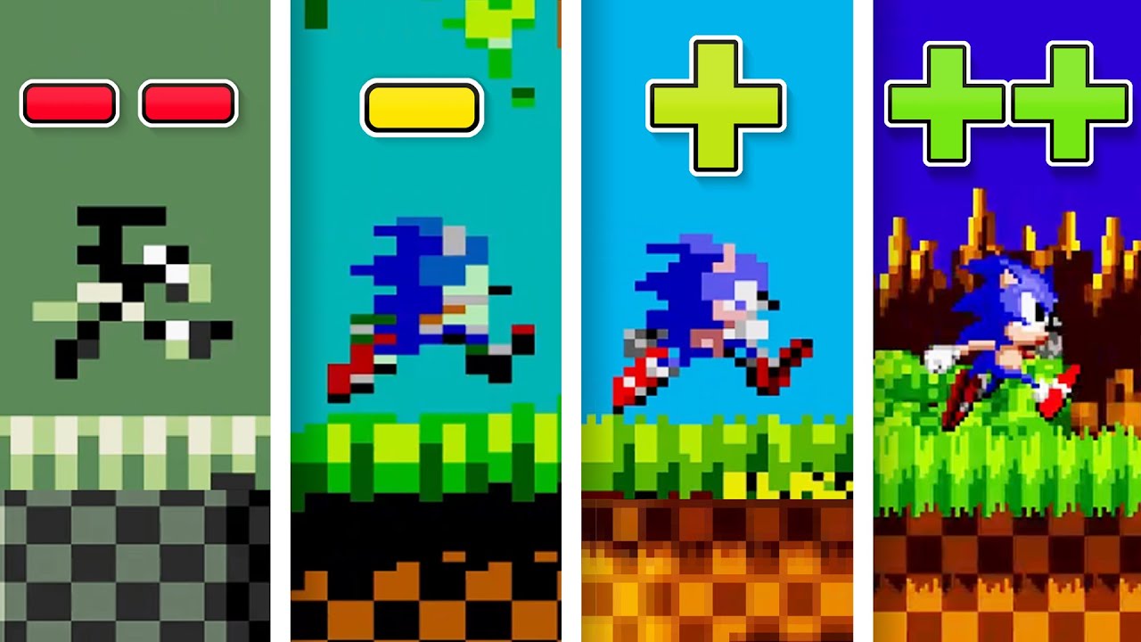 SONIC, MAS OS ANÉIS PIORAM E MELHORAM OS GRÁFICOS!