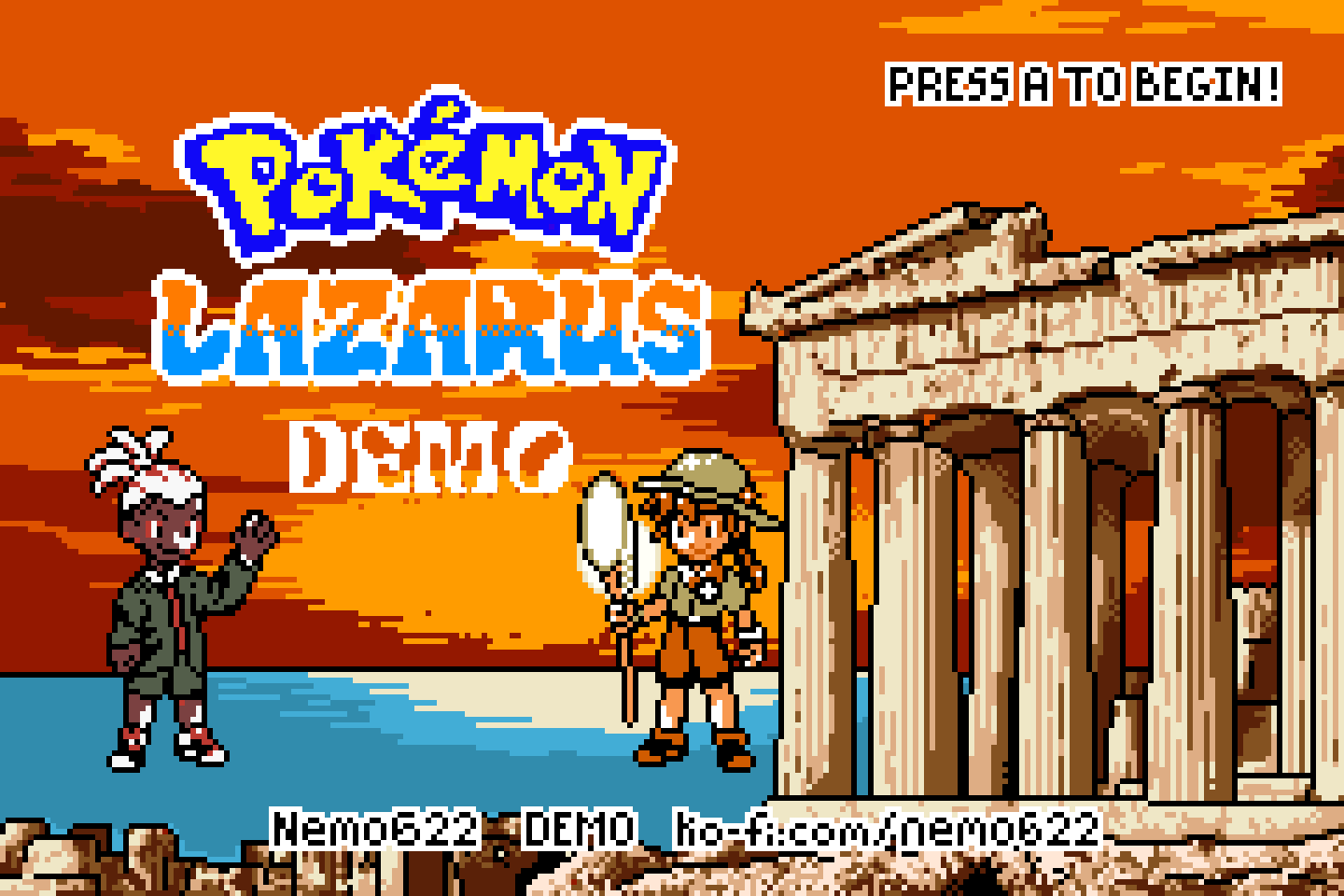 Pokemon Lazarus GBA Online